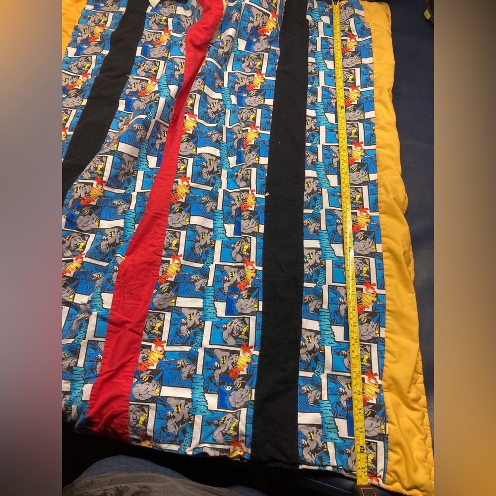 Handmade Batman Children’s Kids Blanket nap pad 51” x 40”